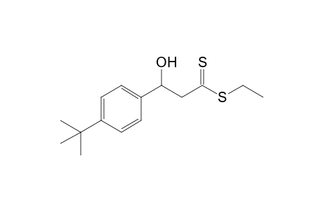 Ethyl 3-(4-t-butylphenyl)-3-hydroxypropanedithioate