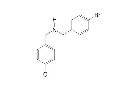 N-(4-Bromobenzyl)-N-(4-chlorobenzyl)amine
