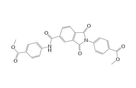 benzoic acid, 4-[1,3-dihydro-5-[[[4-(methoxycarbonyl)phenyl]amino]carbonyl]-1,3-dioxo-2H-isoindol-2-yl]-, methyl ester