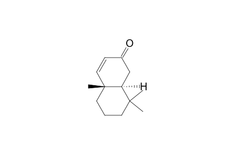 trans-5,6,4a,8a,7,8-Hexahydro-5,5,8a-trimethyl-(4H)naphthalen-3-one