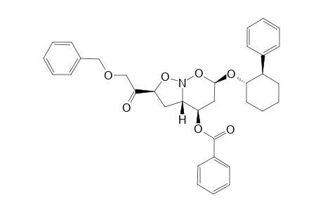 #34A;REL-(2-S,3A-S,4-R,6-R)-4-BENZOYLOXY-6-[(1-S,2-R)-(2-PHENYLCYCLOHEXYL)-OXY]-2-[2-(PHENYLMETHOXY)-1-OXOETHYL]-HEXAHYDROISOXAZOLO-[2,3-B]-[1,2]-OXAZINE