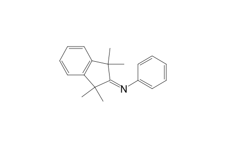 N-(1,1,3,3-Tetramethylindan-2-ylidene)aniline