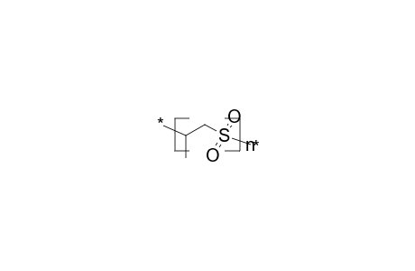 Poly(propylene-alt-sulfone)