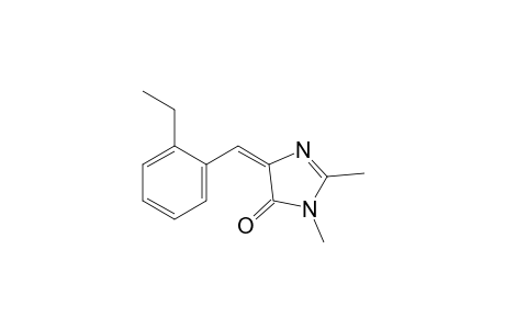1,2-Dimethyl-4-(2-ethylbenzyllidene)imidazolin-5-one