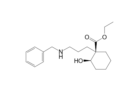 (1R,2R)-1-[3-(benzylamino)propyl]-2-hydroxy-cyclohexanecarboxylic acid ethyl ester
