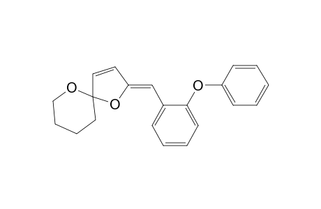 (Z)-2-(2-phenoxy-benzylidene)-1,6-dioxa-spiro[4,5]dec-3-ene