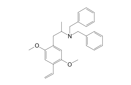 N,N-Dibenzyl-2,5-dimethoxy-4-vinylamphetamine