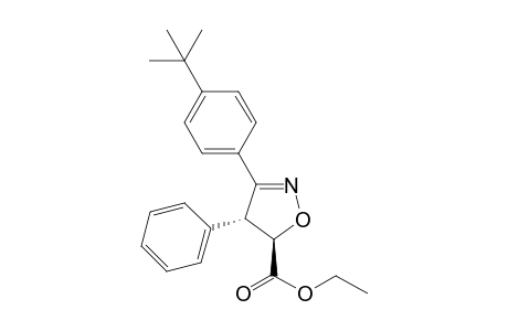 trans-3-(4-tert-Butylphenyl)-4,5-dihydro-4-phenyl-5-isoxazolecarboxylic acid ethyl ester