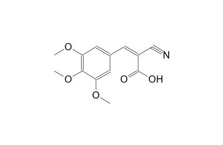 (2Z)-2-cyano-3-(3,4,5-trimethoxyphenyl)-2-propenoic acid