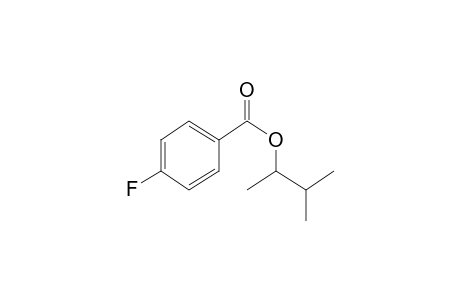 4-Fluorobenzoic acid, 3-methylbut-2-yl ester