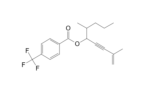 4-(Ttifluoromethyl)benzoic acid, 2,6-dimethylnon-1-en-3-yn-5-yl ester