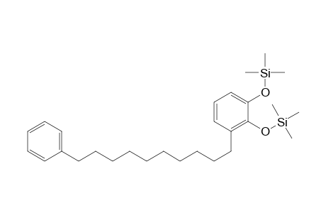 1,2-Di(trimethylsiloxy)-3-(10'-phenyldecyl)-benzene