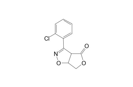 4-(2-Chlorophenyl)-3-oxotetrahydrofurano[3,4-d]isoxazoline