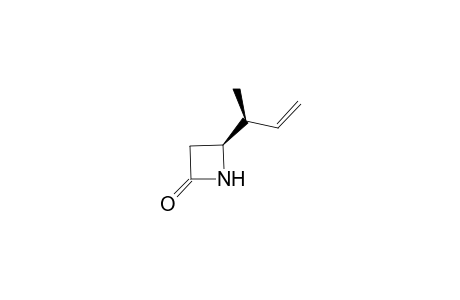 (S)-4-((S)-1'-Methyl-2'-propenyl)azetidin-2-one