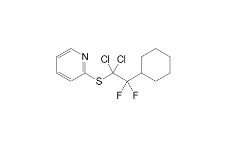 1,1-Dichloro-2.2-difluoro-1-(2-pyridylthio)-2-cyclohexylethane