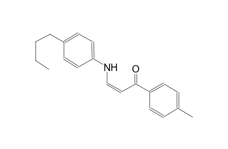 2-propen-1-one, 3-[(4-butylphenyl)amino]-1-(4-methylphenyl)-, (2Z)-