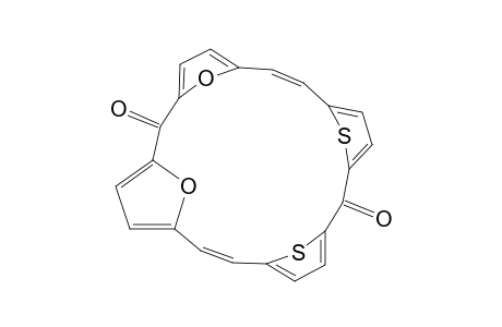 8,11 : 13,16-Diepithio-2,5 ; 19,22-diepoxy[22]annulene-1,12-dione