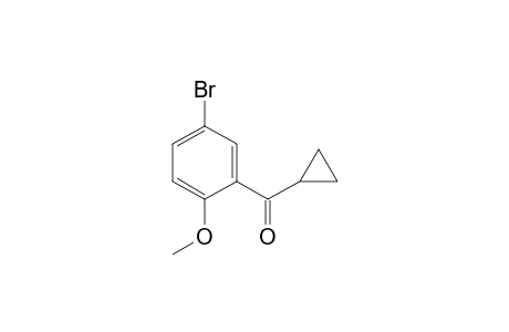 (5-bromanyl-2-methoxy-phenyl)-cyclopropyl-methanone