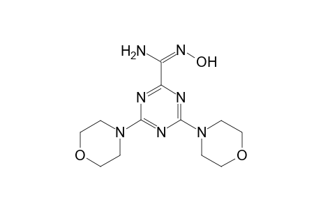 N'-hydroxy-4,6-di(4-morpholinyl)-1,3,5-triazine-2-carboximidamide
