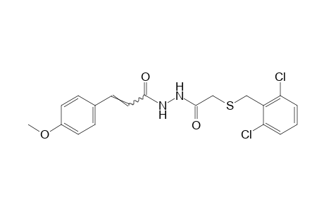 1-{[(2,6-dichlorobenzyl)thio]acetyl}-2-(p-methoxycinnamoyl)hydrazine