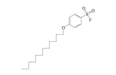 Benzenesulfonoyl fluoride, 4-(dodecyloxy)-