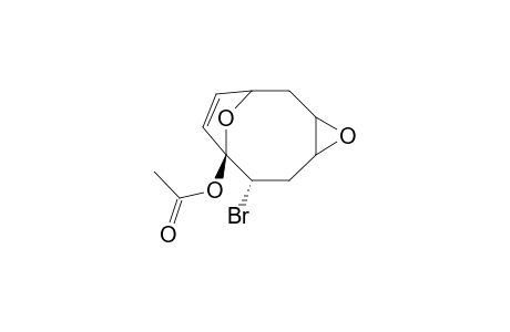 (7-.alpha., 8-.beta.)-7-Bromo-4,11-dioxatricyclo[6.2.1.0(3,5)]undec-9-en-8-yl acetate