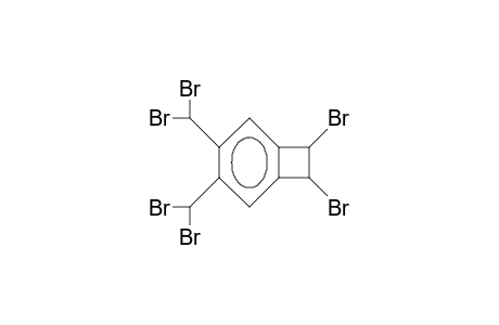 trans-1,2-Dibromo-4,5-bis(dibromo-methyl)-1,2-dihydro-benzocyclobutene