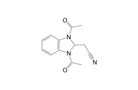 (1,3-DIACETYL-2,3-DIHYDRO-1H-BENZOIMIDAZOL-2-YL)-ACETONITRILE