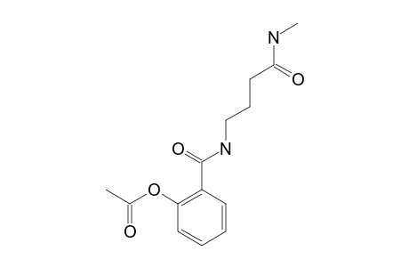 2-[3-(METHYLCARBAMOYL)-PROPYLCARBOMYL]-PHENYL-ACETATE