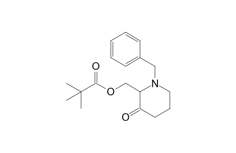 (1'-Benzyl-3'-oxopiperidin-2'-yl)methyl 2,2-dimethylpropanoate