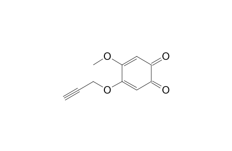 5-Methoxy-4-propargyloxy-1,2-benzoquinone