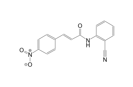 (2E)-N-(2-cyanophenyl)-3-(4-nitrophenyl)-2-propenamide