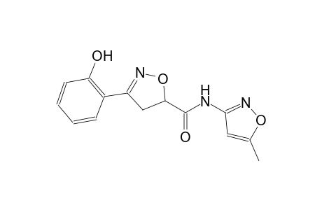 3-(2-hydroxyphenyl)-N-(5-methyl-3-isoxazolyl)-4,5-dihydro-5-isoxazolecarboxamide