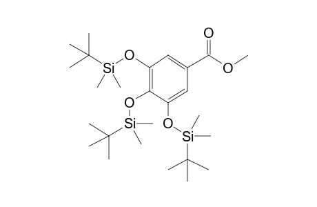 Gallic acid, o,o',o''-tris(tert-butyldimethylsilyl)-, methyl ester