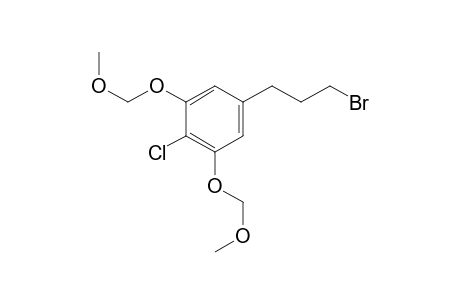 5-(3-bromopropyl)-2-chloro-1,3-bis(methoxymethoxy)benzene