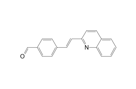 2-[2-(4-Formylphenyl)ethenyl]quinoline