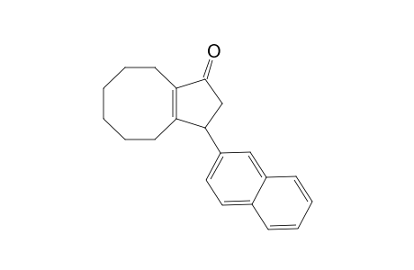 3-(2-Naphthyl)-2,3,4,5,6,7,8,9-octahydrocyclopentacycloocten-1-one