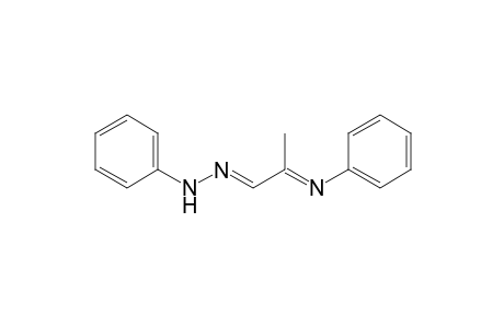 Propanal, 2-(phenylimino)-, phenylhydrazone, monoperchlorate