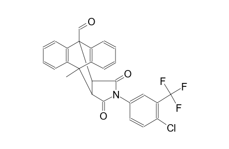 13-(4-chloro-3-(trifluoromethyl)phenyl)-10-methyl-12,14-dioxo-9,10-[3,4]epipyrroloanthracene-9(10H)-carbaldehyde