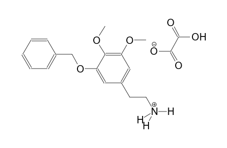 2-(3-(benzyloxy)-4,5-dimethoxyphenyl)ethanaminium carboxyformate