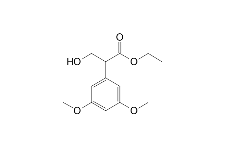 3-Hydroxy-2-(3,5-dimethoxyphenyl)propionic acid ethyl ester