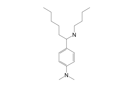 N,N-DIMETHYL-4-(1-BUTYLAMINOHEXYL)-ANILINE