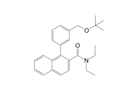 1-(3-(t-Butoxymethyl)phenyl)-N,N-diethyl-2-naphthamide