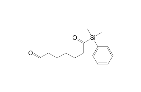 7-[dimethyl(phenyl)silyl]-7-keto-enanthaldehyde