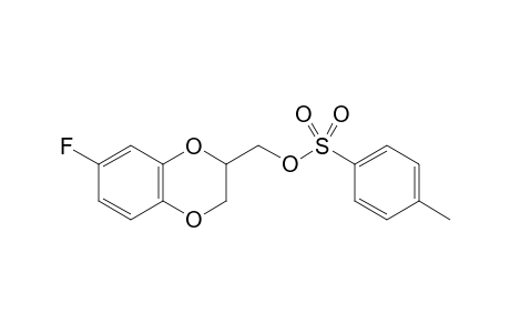 (7-Fluoro-2,3-dihydro-1,4-benzodioxin-2-yl)methyl 4-methylbenzenesulfonate