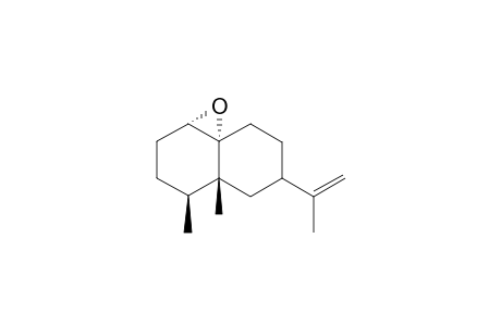 1,9-Epoxy-6-(1'-methylethenyl)-4,10-dimethyl-(perhydro)-naphthalene