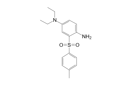 1,4-Benzenediamine, N4,N4-diethyl-2-[(4-methylphenyl)sulfonyl]-