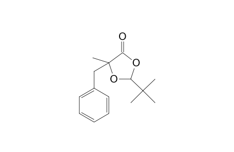 1,3-Dioxolan-4-one, 5-benzyl-2-(1,1-dimethylethyl)-5-methyl