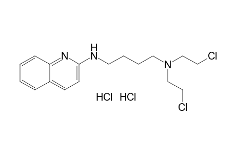 2-{4-[bis(2-chloroethyl)amino]butyl amino}quinoline, dihydrochloride
