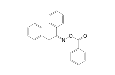 (1,2-Diphenylethylidene)amino benzoate